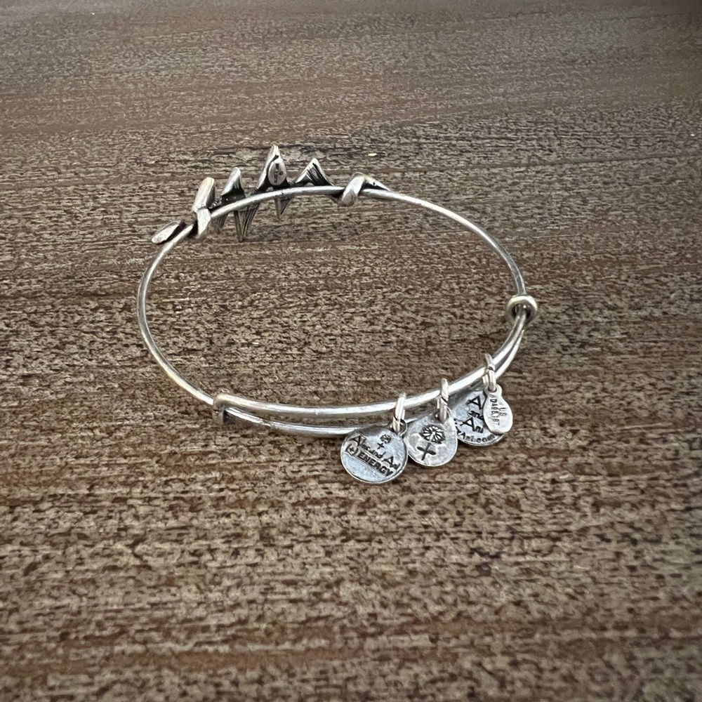 Alex and Ani Lightning Wrap Bracelet - Picture 3 of 5